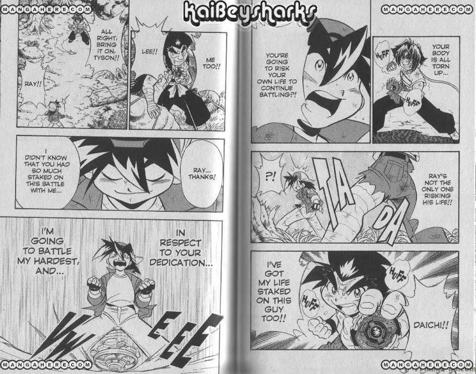 Bakuden Shoot Beyblade Chapter 12.3 29